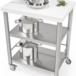 Auxilium Container Acrylic Stone White 700x500x900