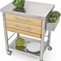 Auxilium Container Long Grain Hornbeam 700x500x900 Drawer 2