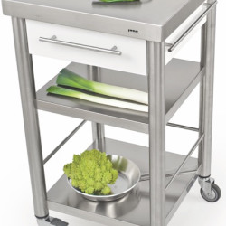 Auxilium Container 2 Acrylic Stone White 500x500x900 Drawer 1