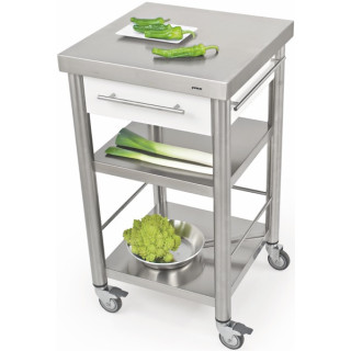 Auxilium Container 2 Acrylic Stone White 500x500x900 Drawer 1