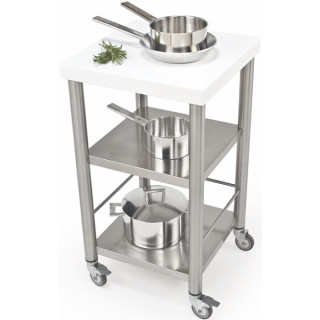 Auxilium Container Acrylic Stone White 500x500x900