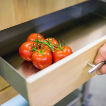 Auxilium Container Grain Hornbeam 500x500x950 Drawer 1