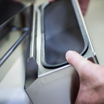 Auxilium Container Stainless Steel 500x500x900 Drawer 1