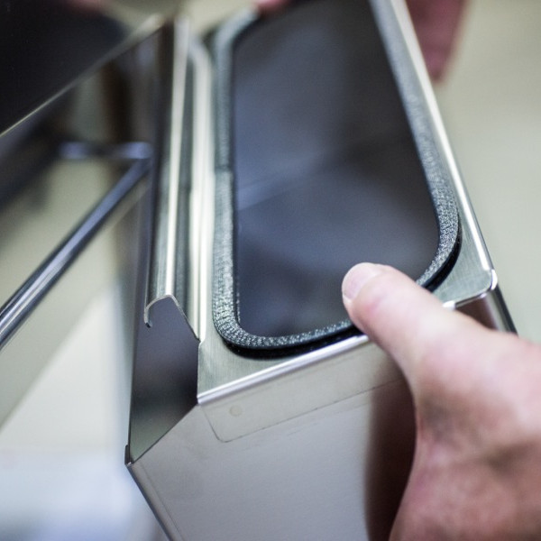 Auxilium Container Stainless Steel 500x500x900 Drawer 1