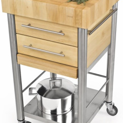 Auxilium Container Grain Hornbeam 500x500x950 Drawer 2