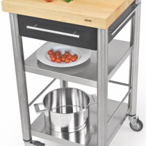 Auxilium Container Acrylic Stone Black 500x500x900 Drawer 1