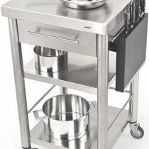 Auxilium Container Stainless Steel 500x500x900 Drawer 1