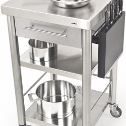 Auxilium Container Stainless Steel 500x500x900 Drawer 1