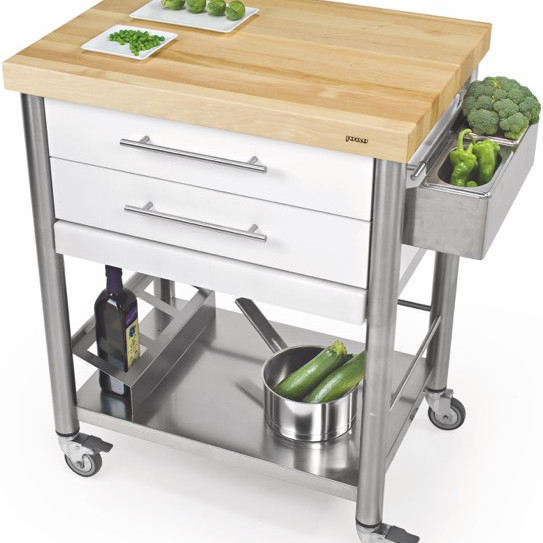 Auxilium Container 3 Acrylic Stone White 700x500x900 Drawer 2