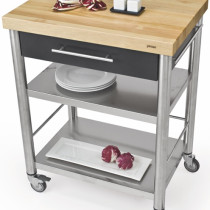 Auxilium Container Acrylic Stone Black 700x500x900 Drawer 1