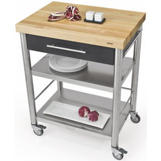 Auxilium Container Acrylic Stone Black 700x500x900 Drawer 1