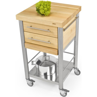 Auxilium Container 2 Long Grain Hornbeam 500x500x900 Drawer 2