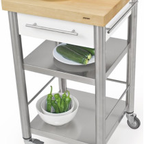 Auxilium Container 3 Acrylic Stone White 500x500x900 Drawer 1