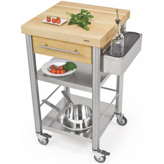 Auxilium Container 2 Long Grain Hornbeam 500x500x900 Drawer 1