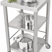 Auxilium Container Stainless Steel 500x500x900