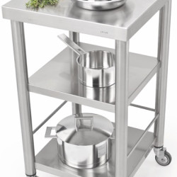 Auxilium Container Stainless Steel 500x500x900