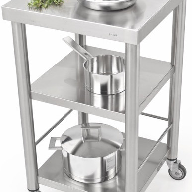 Auxilium Container Stainless Steel 500x500x900