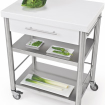 Auxilium Container Acrylic Stone White 700x500x900 Drawer 1