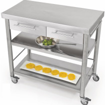 Auxilium Container Stainless Steel 1000x600x900 Drawer 2