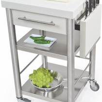 Auxilium Container Acrylic Stone White 500x500x900 Drawer 1