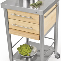 Auxilium Container Long Grain Hornbeam 500x500x900 Drawer 2