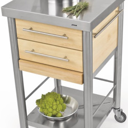 Auxilium Container Long Grain Hornbeam 500x500x900 Drawer 2