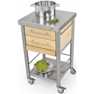 Auxilium Container Long Grain Hornbeam 500x500x900 Drawer 2