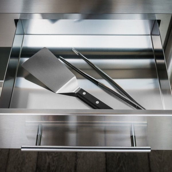 Сковорода Teppanyaki Stainless Steel 1000x600x910 Drawer 1