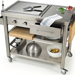 Сковорода Teppanyaki Stainless Steel 1000x600x910 Drawer 1