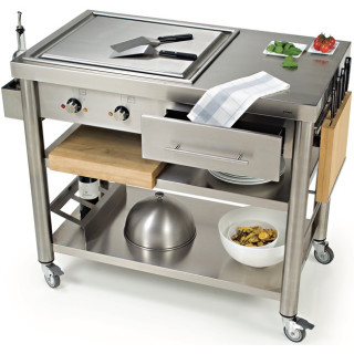 Сковорода Teppanyaki Stainless Steel 1000x600x910 Drawer 1