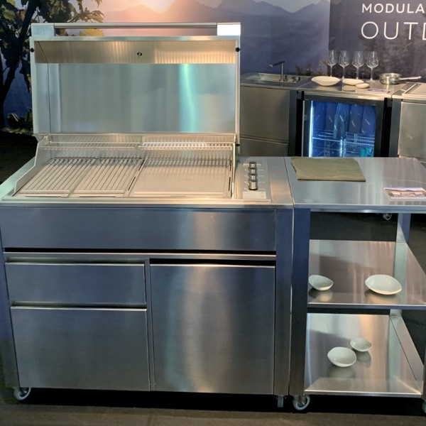 Барбекю Barbecue 1204x604x1150 Drawer 2