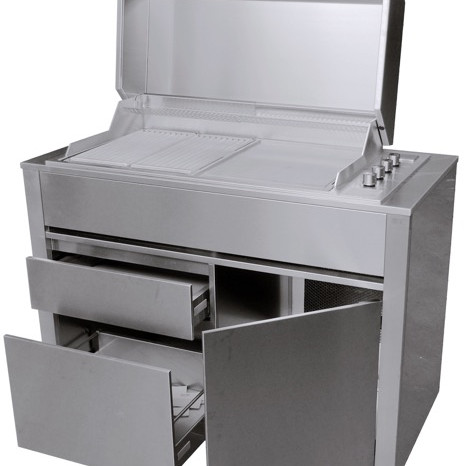 Барбекю Barbecue 1204x604x1150 Drawer 2