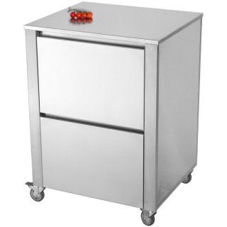 Container Stainless Steel 692x604x950 Drawer 2