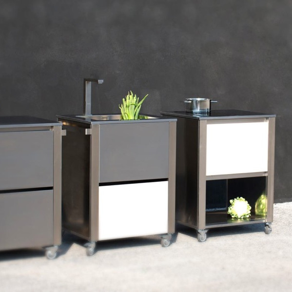 Сковорода Teppanyaki Stainless Steel 692x604x950 Drawer 2