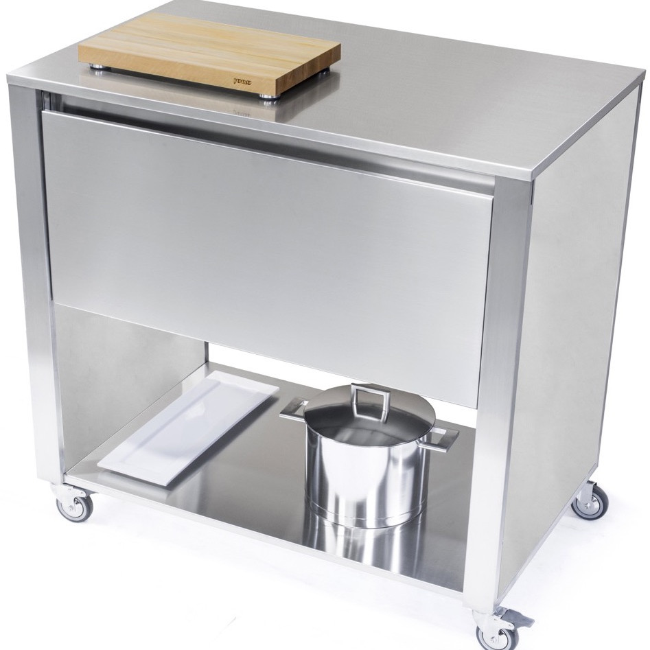 Container Stainless Steel 992x604x950 Drawer 1