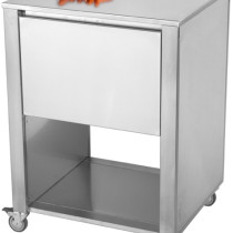 Container Stainless Steel 692x604x950 Drawer 1