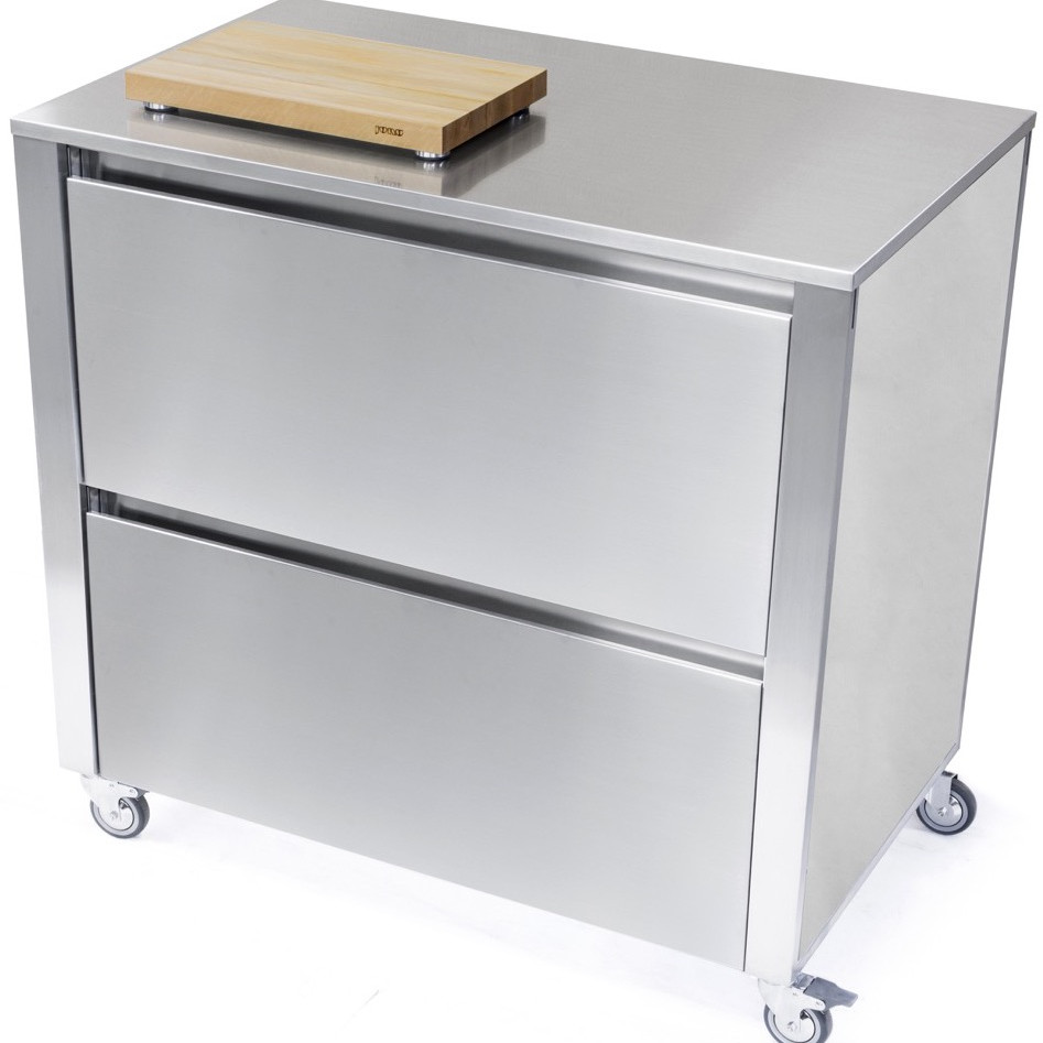 Container Stainless Steel 992x604x950 Drawer 2