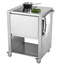 Індукційна поверхня Induction Stainless Steel 692x604x950 Drawer 1