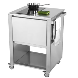 Індукційна поверхня Induction Stainless Steel 692x604x950 Drawer 1