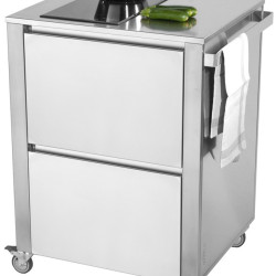 Індукційна поверхня Induction Stainless Steel 692x604x950 Drawer 2