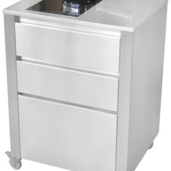 Індукційна поверхня Induction Stainless Steel 692x604x950 Drawer 3