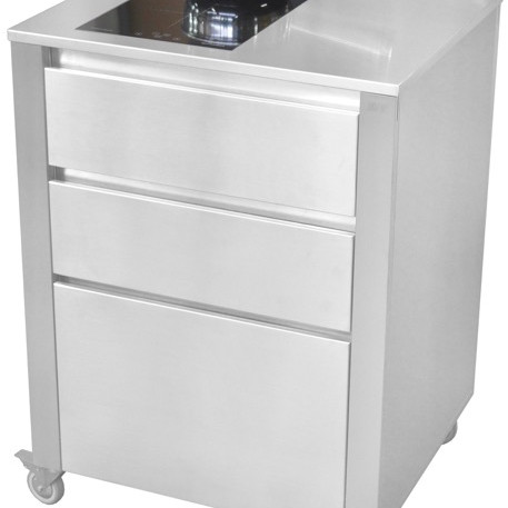 Індукційна поверхня Induction Stainless Steel 692x604x950 Drawer 3