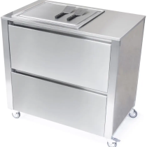 Сковорода Teppanyaki Stainless Steel 992x604x950 Drawer 2