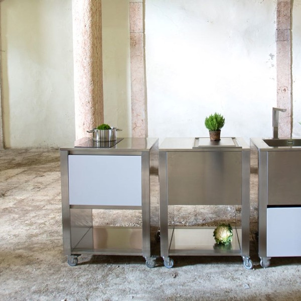 Сковорода Teppanyaki Stainless Steel 992x604x950 Drawer 2