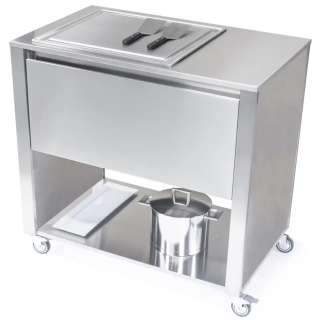 Сковорода Teppanyaki Stainless Steel 992x604x950 Drawer 1