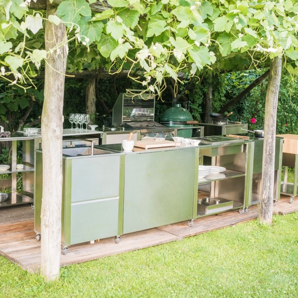 Сковорода Teppanyaki Stainless Steel 692x604x950 Drawer 1