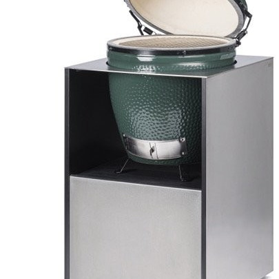 Big Green Egg stainless steel 658x658х970, одна шухляда