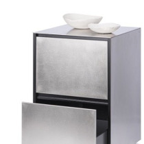 Container stainless steel 658x658х970, дві шухляди