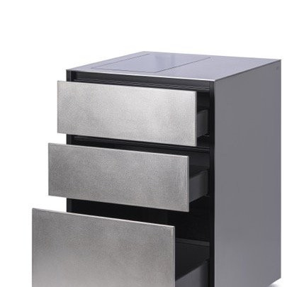 Induction stainless steel 658x658х970, три шухляди, 2 зони