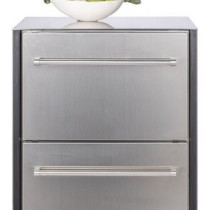 Refrigerator stainless steel 658x658х970, 2 шухляди